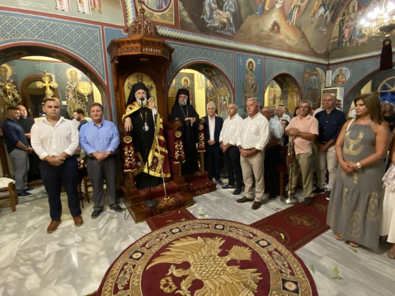 Εορτασμός του Αγίου Φανουρίου στην Ιερά Μητρόπολη Λέρου