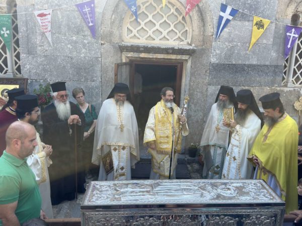 Η μνήμη του Αγίου Φλώρου τιμήθηκε στην ιστορική Ιερά Μονή του Αγίου Νικολάου του Νέου Καμπιών