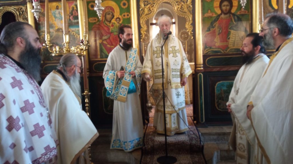 Κυριακή Θ’ Ματθαίου στην Ιερά Μονή Μεταμορφώσεως του Σωτήρος Κύμης