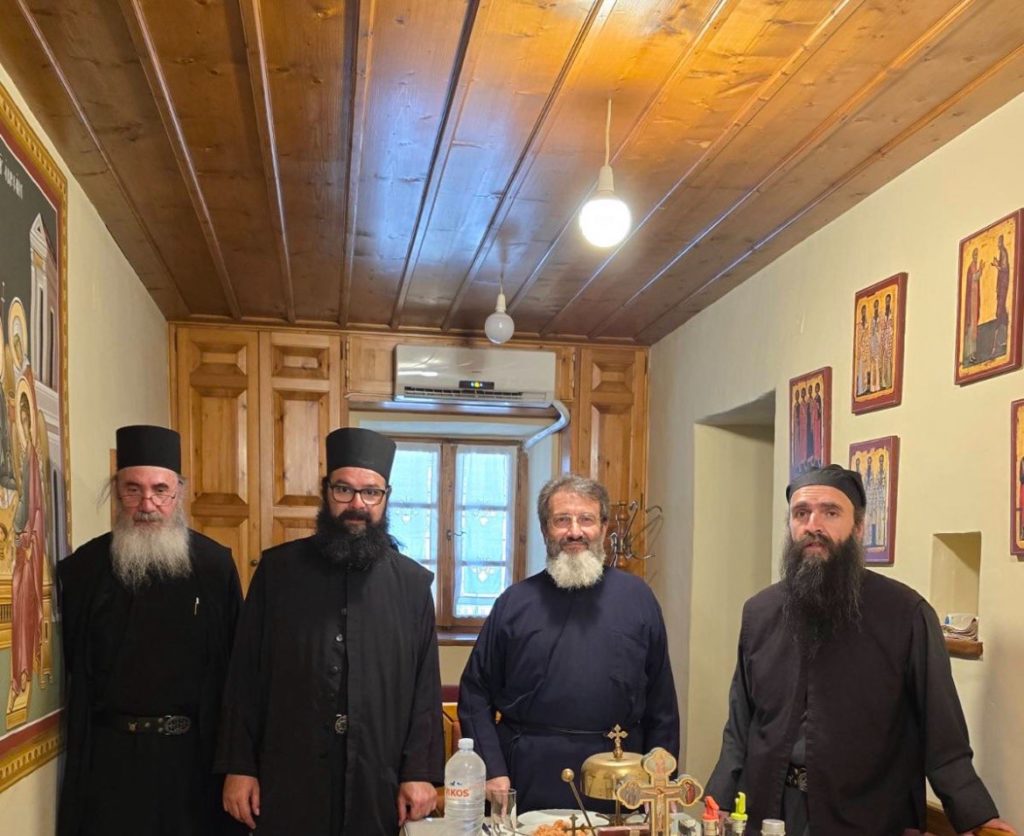 Επίσκεψη Επισκόπου Μεσαορίας Γρηγορίου στην Ιερά Μητρόπολη Θηβών