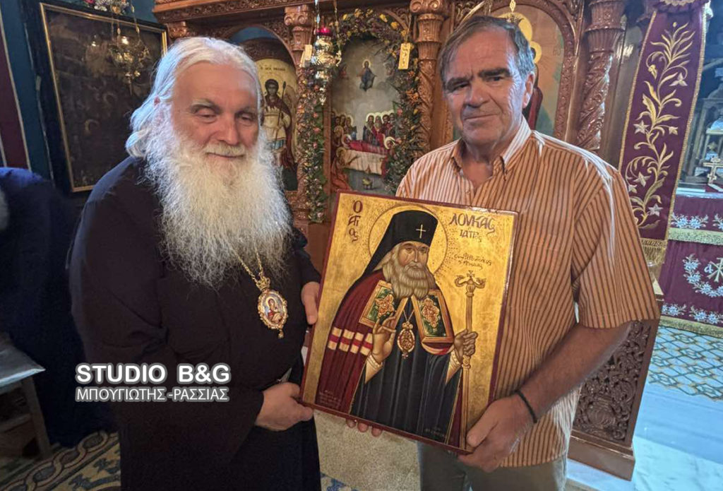 Ο Μητροπολίτης Αργολίδος στην ορεινή Αλέα και Σκοτεινή