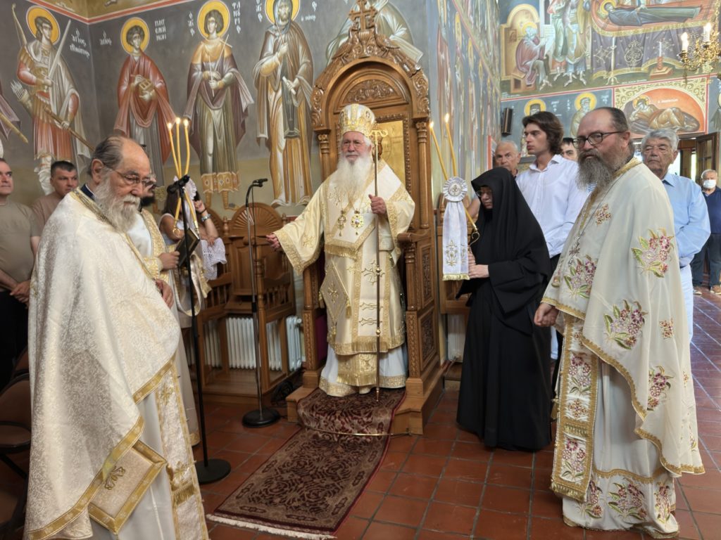 Οι εορτασμοί της Κοιμήσεως της Θεοτόκου στη Μητρόπολη Θηβών