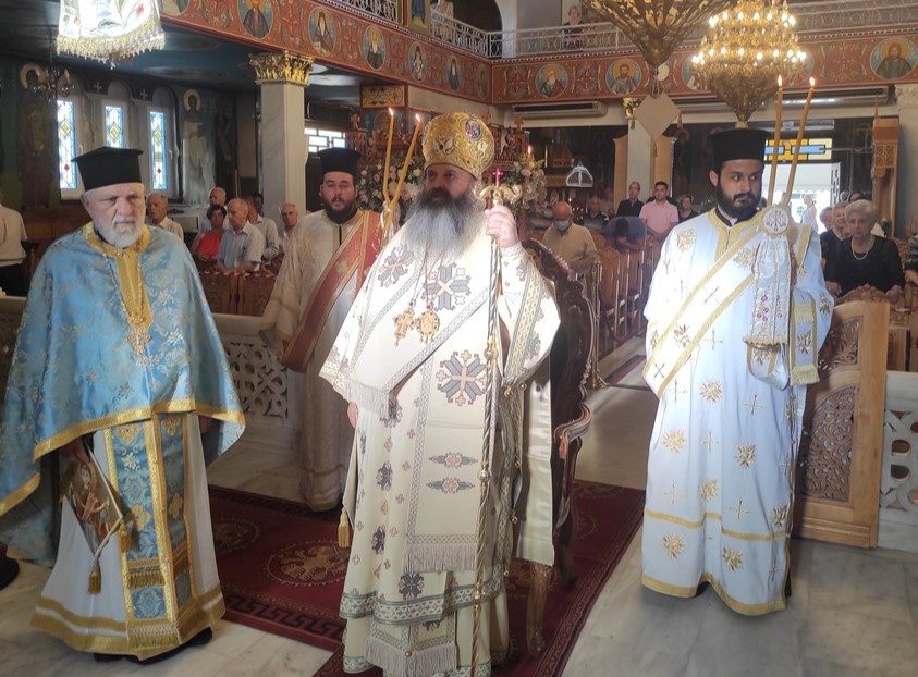 Η Πανήγυρη του Ι.Ν. Κοιμήσεως της Θεοτόκου Ιωνίας στην Κόρινθο