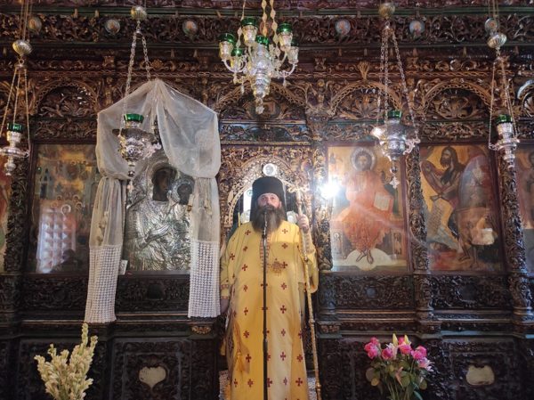 Πανηγύρισε η Ιερά Μονή Παναγίας Φανερωμένης Χιλιομοδίου Κορινθίας
