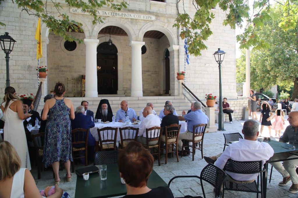 Απόδοση της εορτής της Κοιμήσεως της Θεοτόκου στην Παλαοπαναγιά Ναυπάκτου και στον Πλάτανο Ναυπακτίας