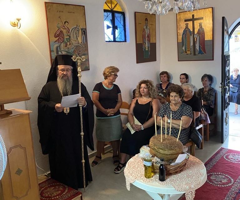 Η Απόδοση της εορτής της Κοιμήσεως της Υπεραγίας Θεοτόκου στη Μητρόπολη Λευκάδος