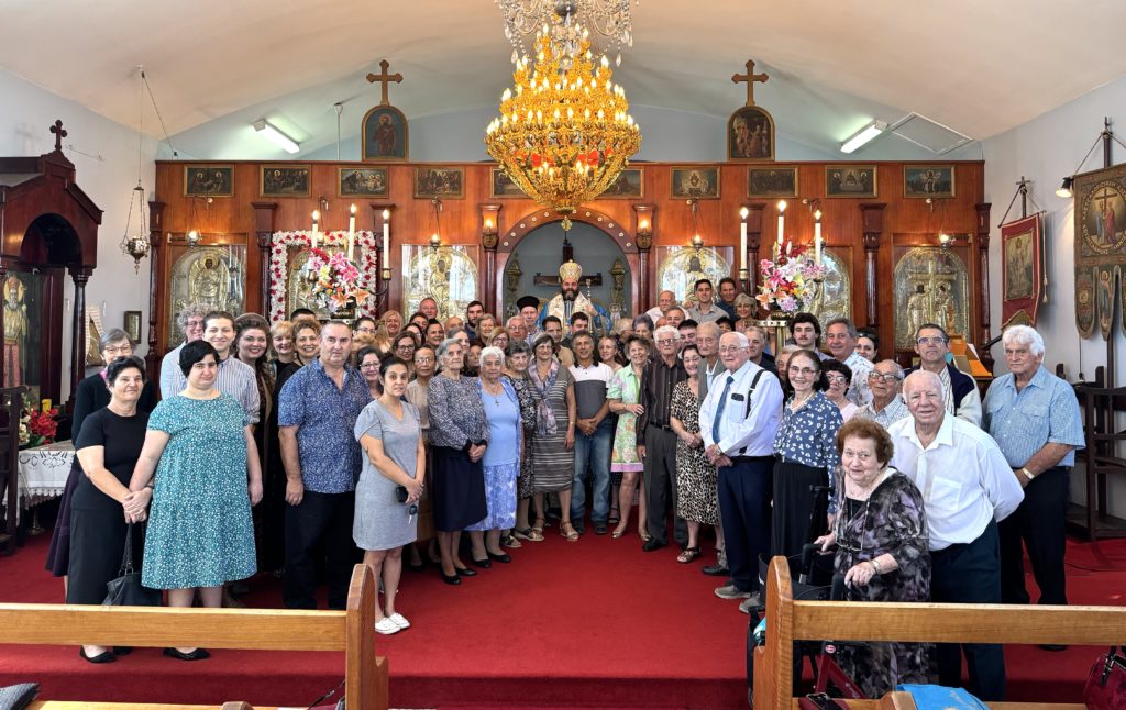 Ο Επίσκοπος Βρισβάνης στην Ενορία-Κοινότητα Κοιμήσεως της Θεοτόκου Innisfail