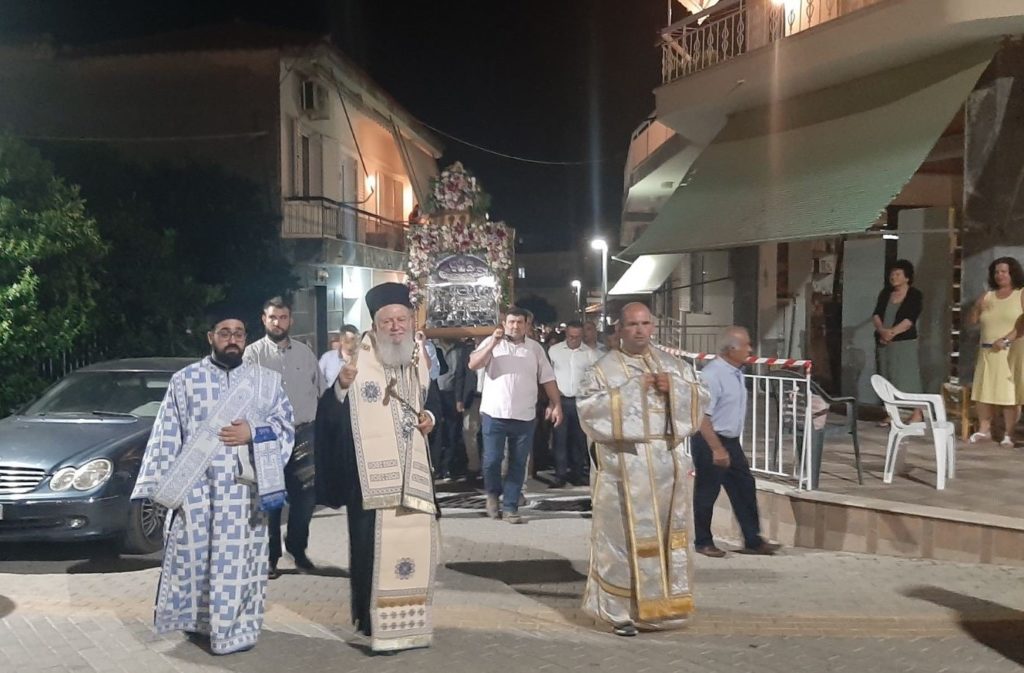 Η εορτή της Κοιμήσεως της Θεοτόκου στην Ιερά Μητρόπολη Χαλκίδος