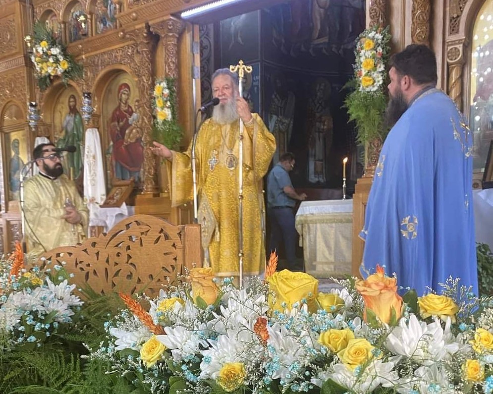 Η μνήμη της Αποτομής της Κεφαλής του Τιμίου Προδρόμου στην Ιερά Μητρόπολη Χαλκίδος