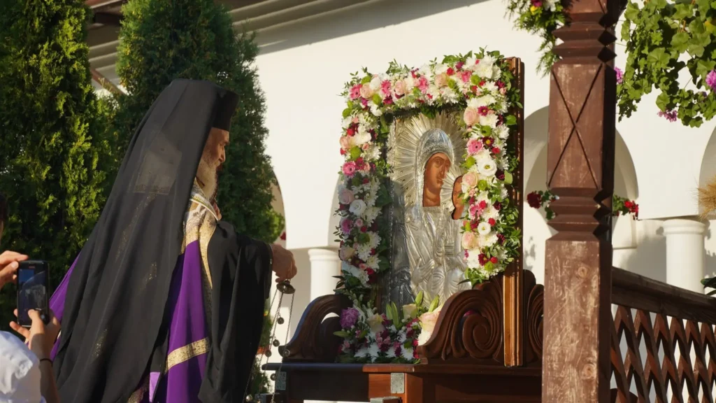 Icoana Maicii Domnului de la Mănăstirea Adam va fi purtată în procesiune în Arhiepiscopia Dunării de Jos