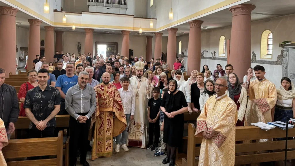 PS Veniamin, în vizită la românii din Würzburg