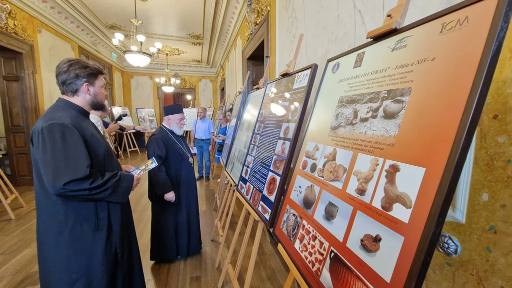 Expoziție de restaurare ilustrată la Tulcea. PS Visarion a participat la vernisaj