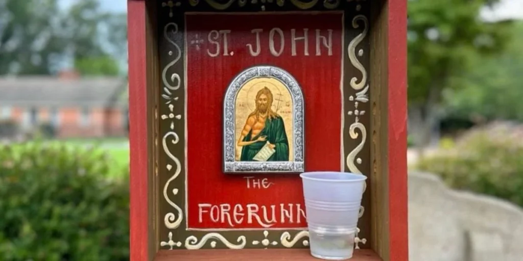 St. Nektarios Greek Orthodox Church in Charlotte, NC Creates Children’s Shrine to St. John the Baptist
