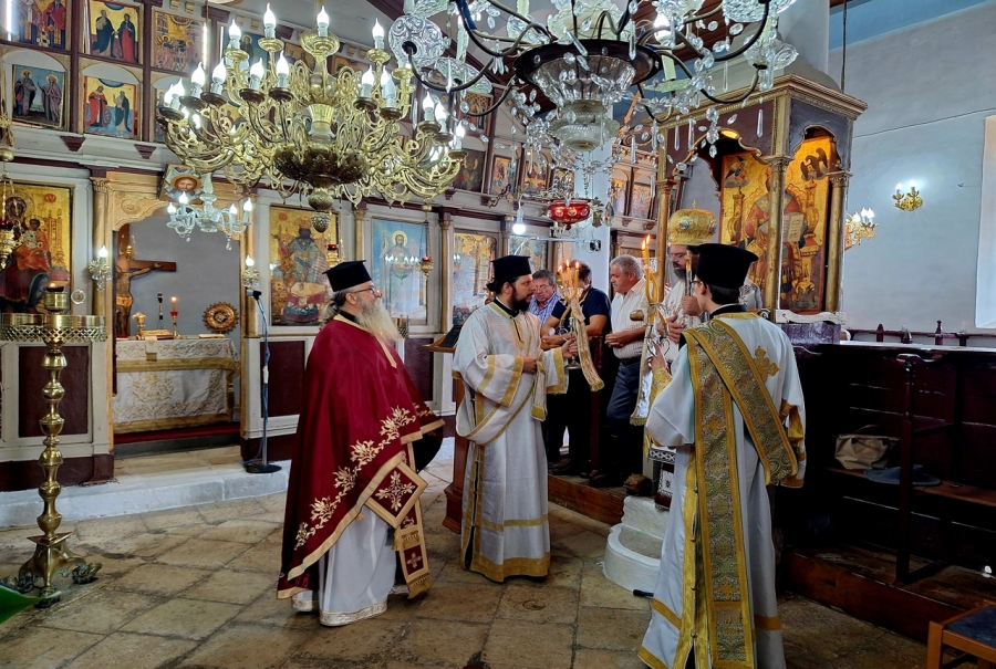 Η μνήμη της αποτομής της κεφαλής του Τιμίου Προδρόμου και Βαπτιστού Ιωάννου στην Μητρόπολη Μαρωνείας