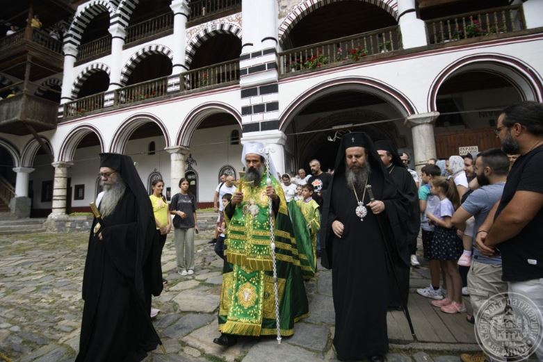 Ο Πατριάρχης Βουλγαρίας στην Ιερά Μονή Αγίου Ιωάννου της Ρίλας