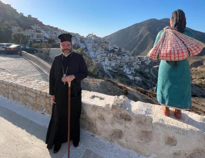 Την Όλυμπο Καρπάθου επισκέφθηκε ο Μητροπολίτης Νέας Ιερσέης Απόστολος