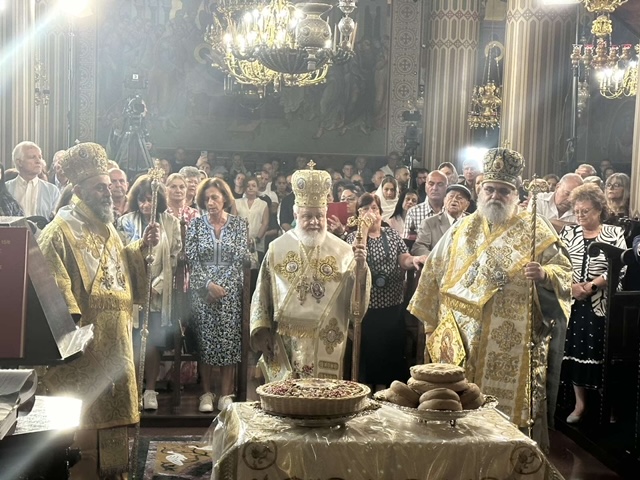 Η εορτή της Κοιμήσεως της Θεοτόκου στην Ιερά Μονή Κύκκου