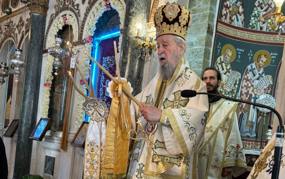 Η εορτή της Κοιμήσεως της Θεοτόκου στον Ιερό Ναό Παναγίας Λιαουτσάνισας Κύμης