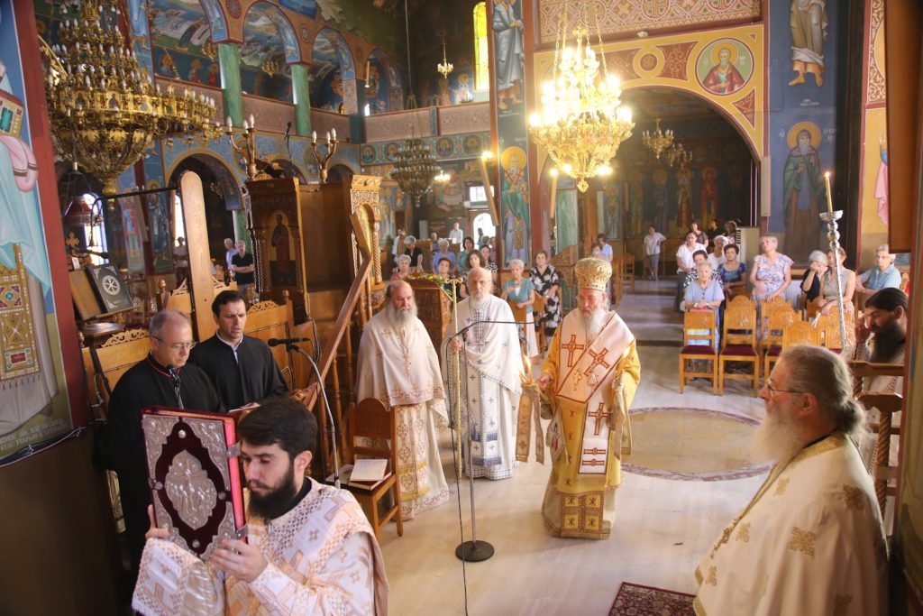 Εορτή του αγίου Καλλινίκου, Επισκόπου Εδέσσης, στην Ναύπακτο