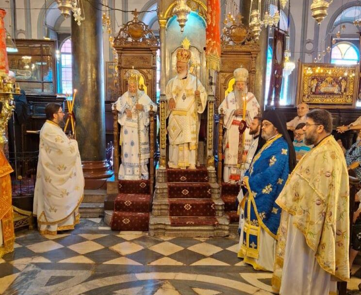 Αρχιερατικό Συλλείτουργο στην Παναγία της Αγιάσου