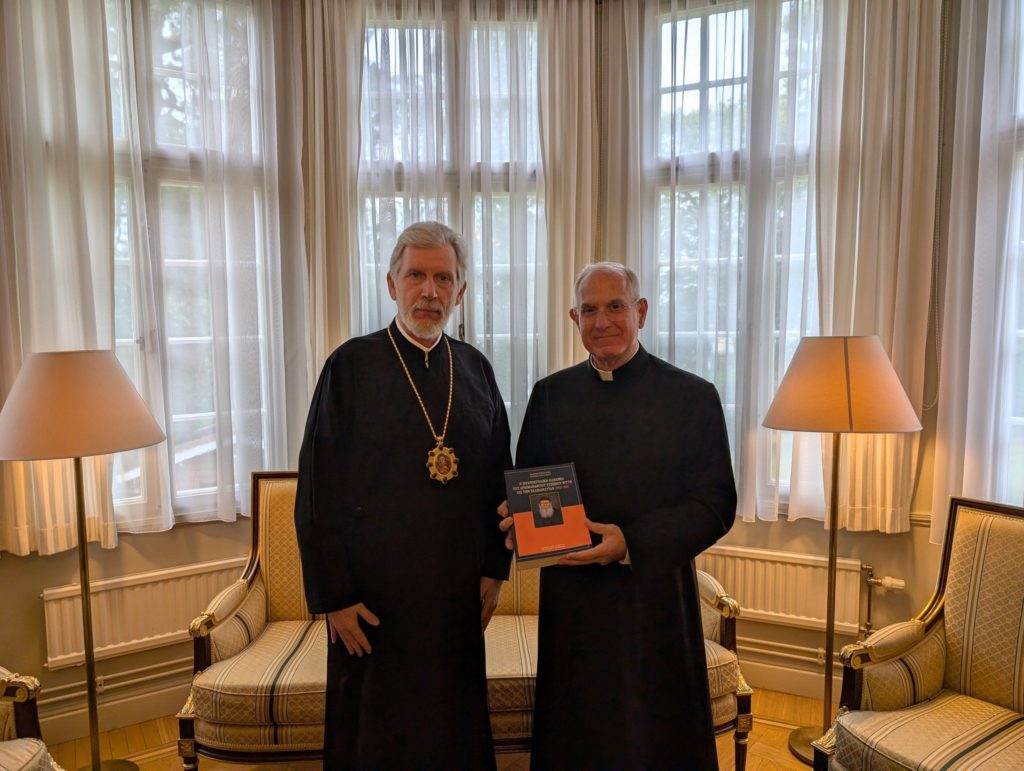 Ο Μητροπολίτης Σουηδίας προσκεκλημένος του Αποστολικού Νούντσιο Στοκχόλμης