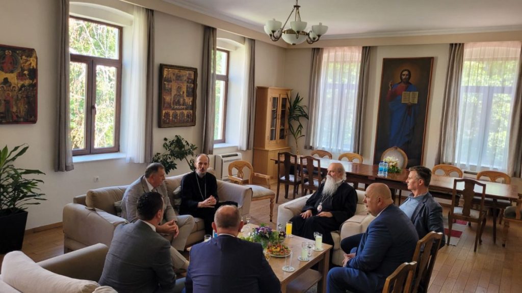 Ο Πρόεδρος της Δημοκρατίας της Σέρπσκα επισκέφθηκε τον Επίσκοπο Ζαχουμίου και Ερζεγοβίνης