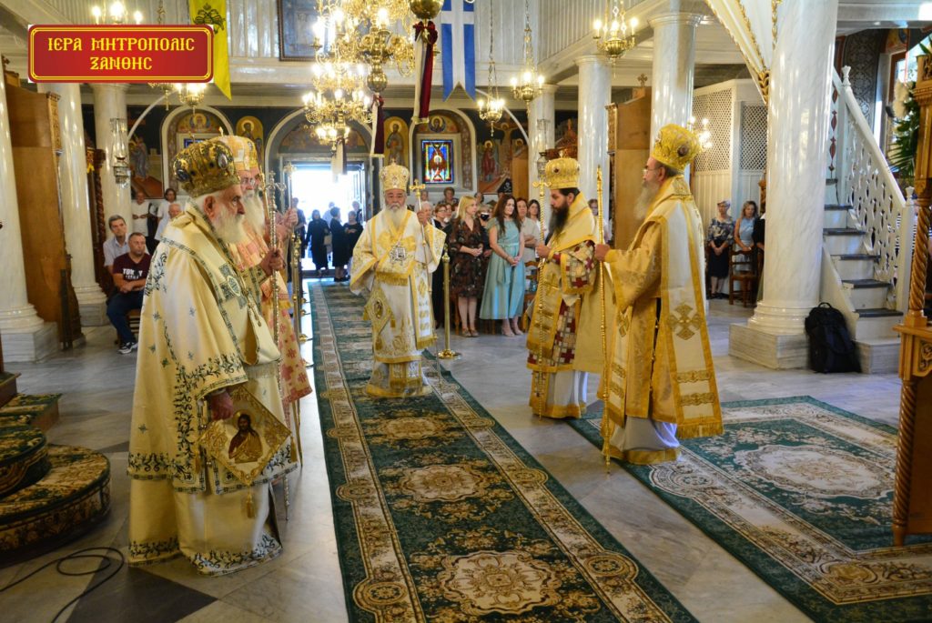 Πολυαρχιερατικό συλλείτουργο στην Ξάνθη για την εορτή του Πολιούχου Τιμίου Προδρόμου (ΒΙΝΤΕΟ&ΦΩΤΟ)