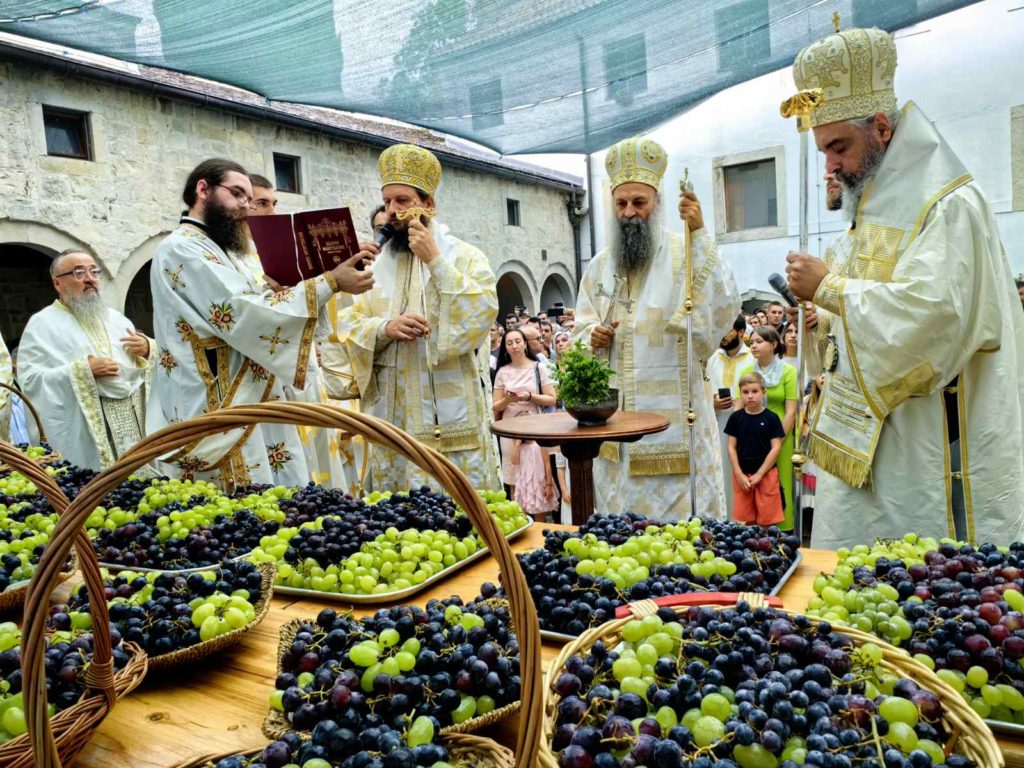 Στη Μονή Κρκά στην Κροατία ο Πατριάρχης Σερβίας για την εορτή της Μεταμορφώσεως (ΦΩΤΟ)