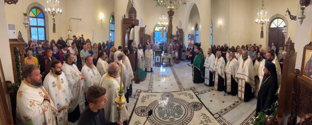 Η Παναγία η «Βοηθεία» και ο Όσιος Άνθιμος της Χίου στην Κίσαμο