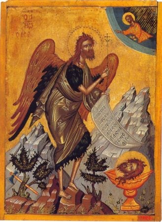 Άγιος Ιωάννης Πρόδρομος, Αυτός που μεσολάβησε ανάμεσα στη Χάρη του Θεού και στους ανθρώπους