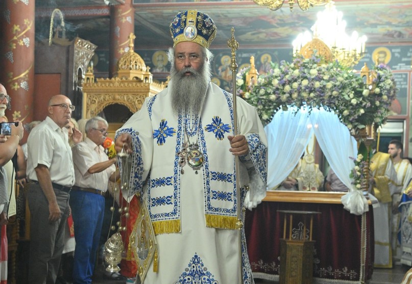 Περιφορά του Επιταφίου της Θεοτόκου στην Λεπτοκαρυά Πιερίας