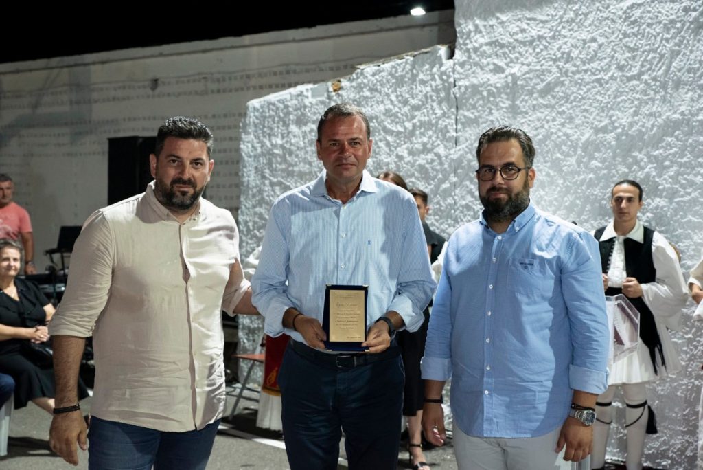 Ο Αντιπρύτανης ΕΚΠΑ, Χρήστος Καραγιάννης, τιμήθηκε στην ιδιαίτερη πατρίδα του