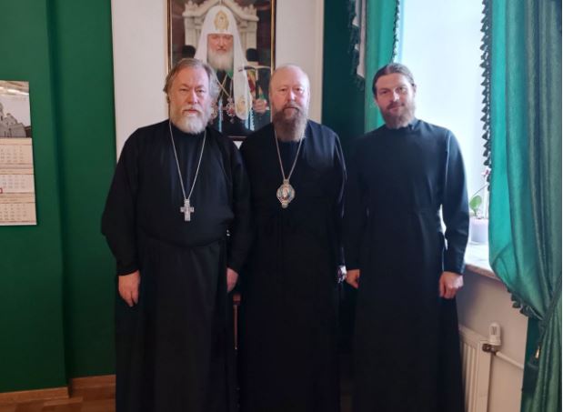 Протоиерей Михаил Потокин встретился с епископом Скадовским Филаретом