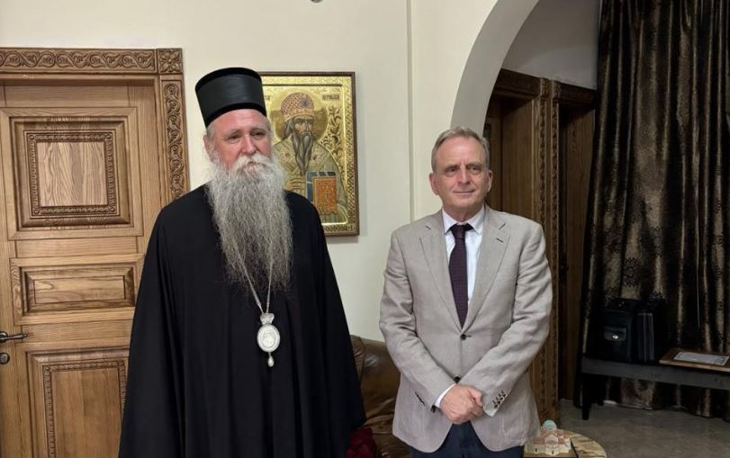 Сусрет Митрополита Јоаникија и амбасадора Холандије Реинтјеса