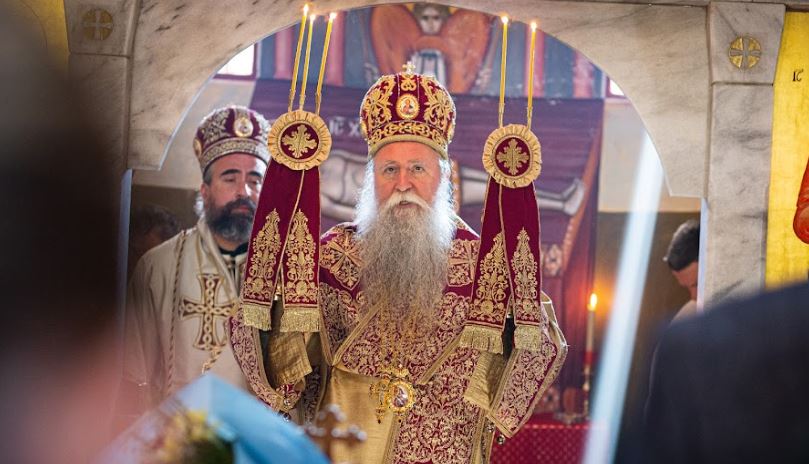 Митрополит Јоаникије и Епископ Методије богослужили у цркви Светог архиђакона Стефана у Горњем Липову