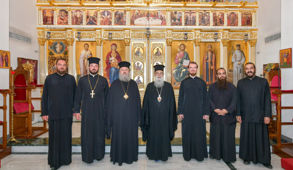 A delegation of the Patriarchate of Romania in Cyprus visited the Exarchate of the Patriarchate of Jerusalem