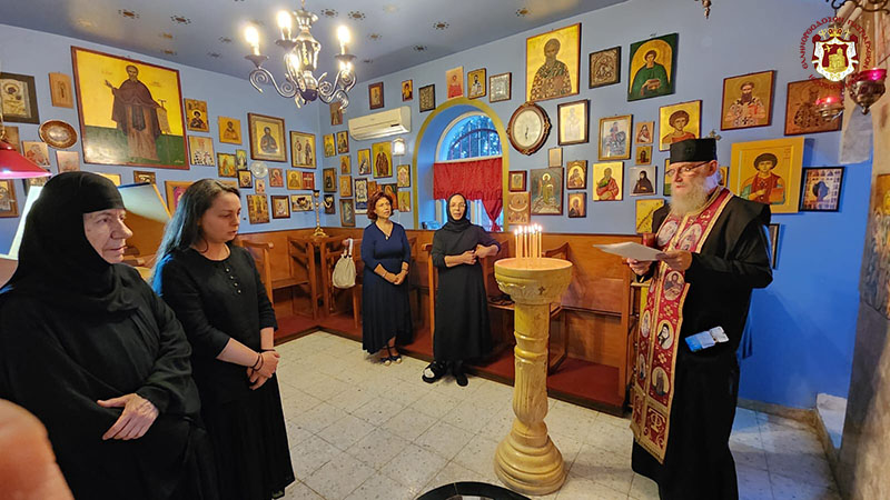 Nun’s tonsure at the  Patriarchate