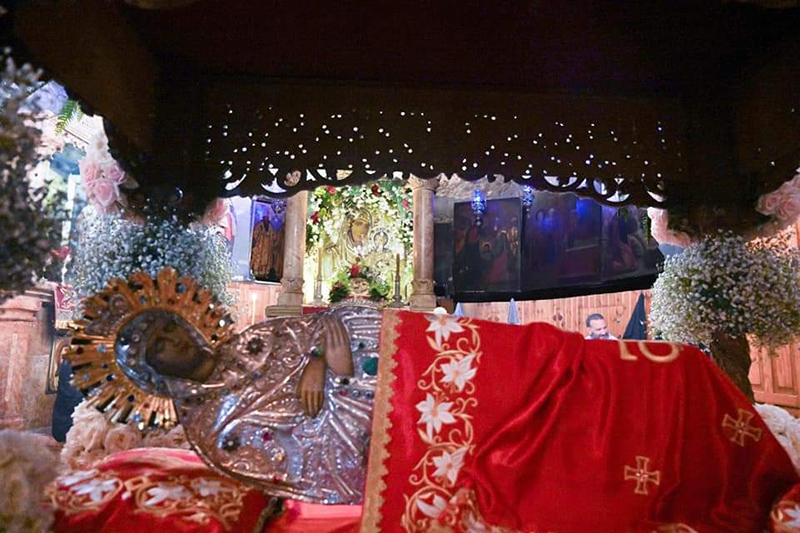 The feast of the Dormition of our Lady the Theotokos