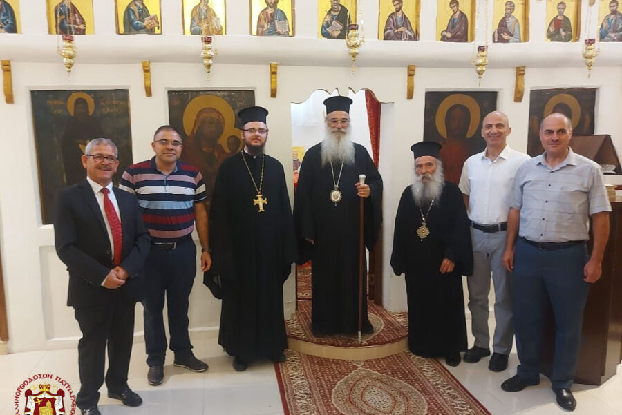 The feast of of Saint Moses the Ethiopian in Rafidia