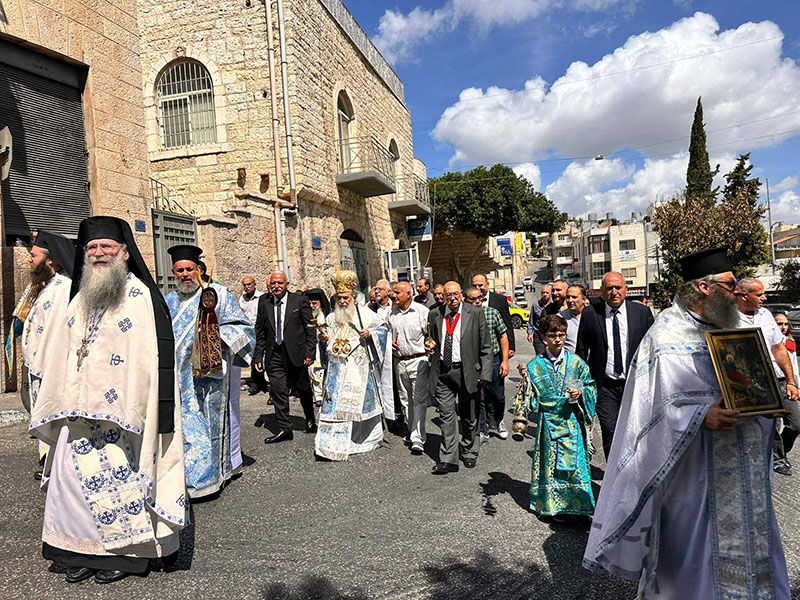 The feast of the Nativity of the Mother of God