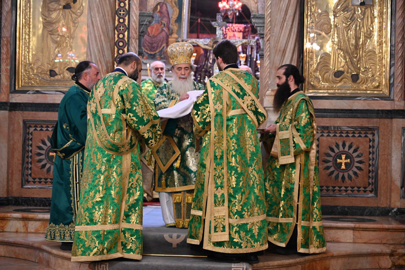 Η εορτή της Υψώσεως του Τιμίου Σταυρού στο Πατριαρχείο Ιεροσολύμων