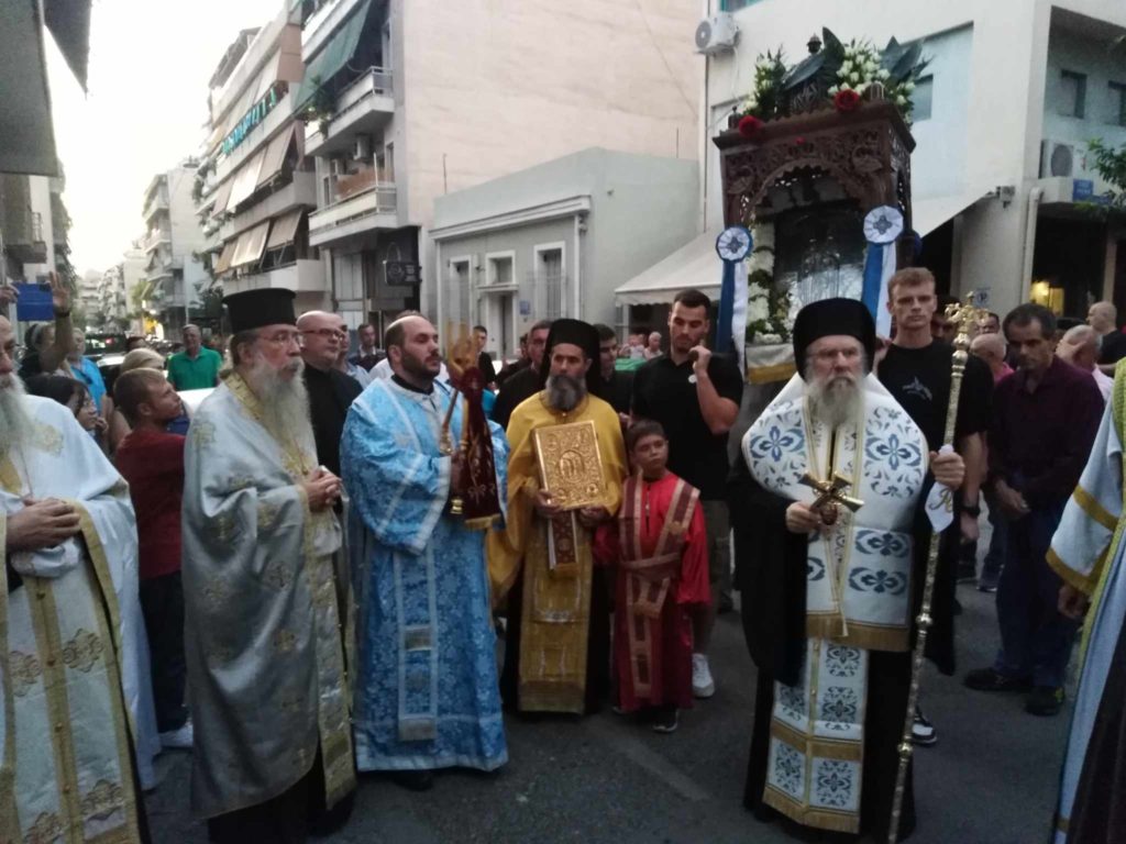 Έκφραση τιμής στον Όσιο Μελέτιο, στον ομώνυμο ναό του στα Σεπόλια