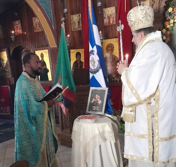 O Μητροπολίτης Ζάμπιας τέλεσε μνημόσυνο στην μνήμη του Μητροπολίτη Νιγηρίας κυρού Αλεξάνδρου