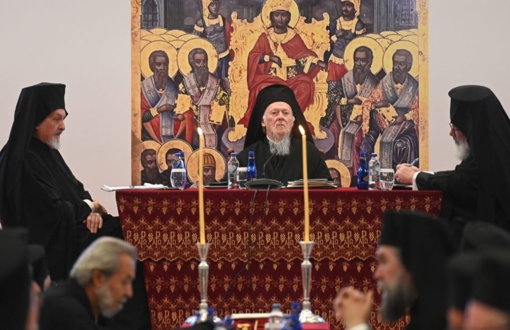 ‎صور اليوم الثاني من انعقاد مجمع مطارنة كنيسة القسطنطينية