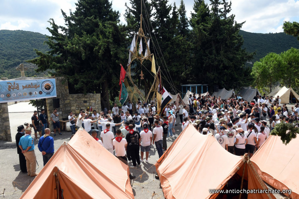 انطلاق فعاليات المخيم العام الأول للكشاف الارثوذكسي – دمشق و الريف