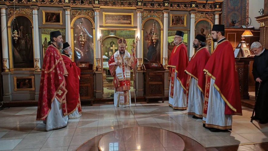 Света архијерејска Литургија у Вазнесењској цркви (ФОТО)