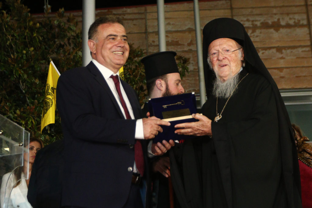 Επίτιμος Δημότης Παλλήνης αναγορεύθηκε ο Οικουμενικός Πατριάρχης Βαρθολομαίος