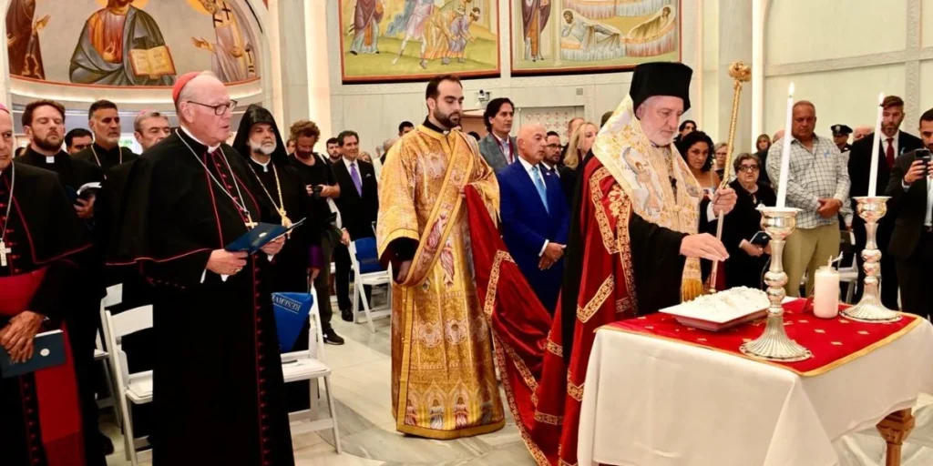 Memorial Service held at St. Nicholas Greek Orthodox Church and National Shrine