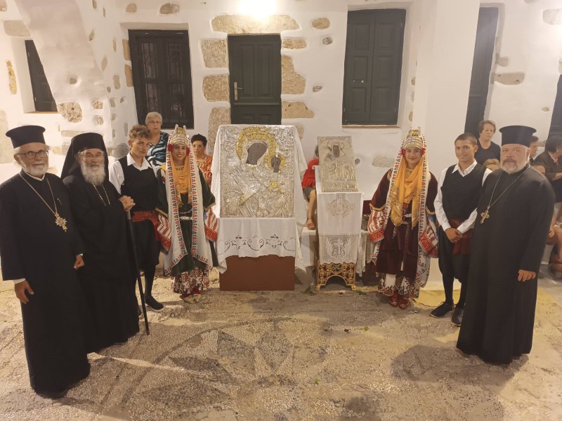 Η Αστυπάλαια εόρτασε τη μνήμη του Πολιούχου της Οσίου Ανθίμου