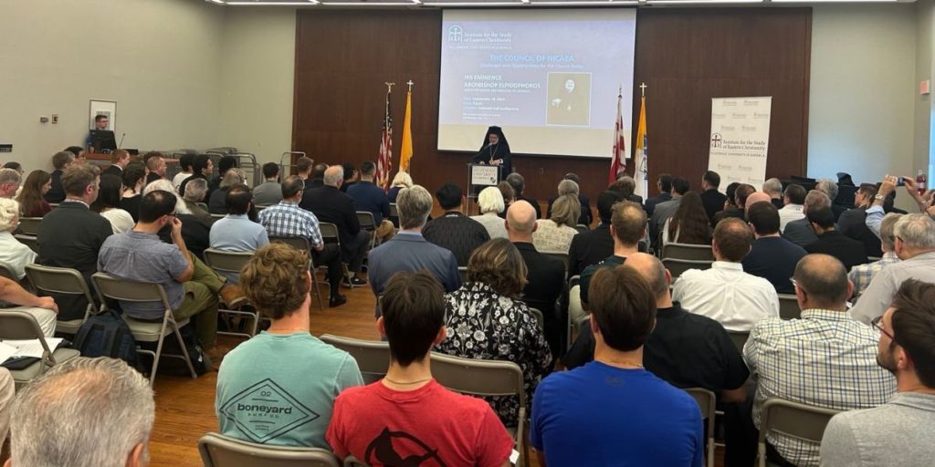Lecture “The Council of Nicaea: Challenges and Opportunities for the Church Today” at Catholic University of America